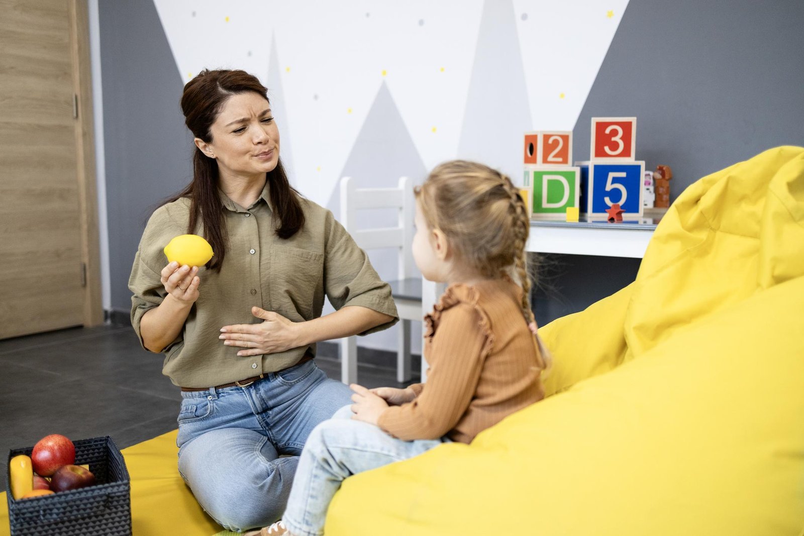 Speech therapy signs